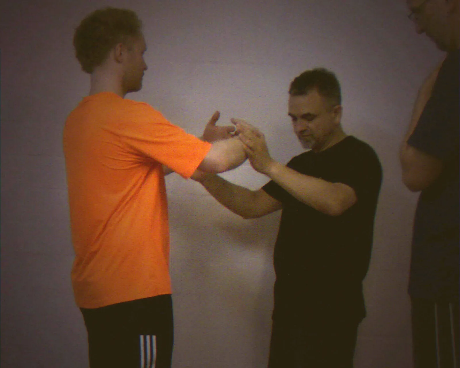 Chi-Sau-Übung beim Wing-Chun-Training in Böhnhusen
